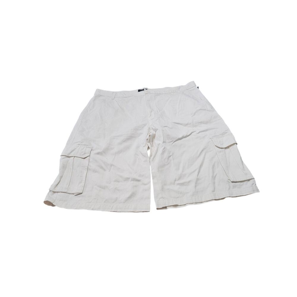 Maximilian New York White Cargo Shorts Men's Size 48 Utility Casual